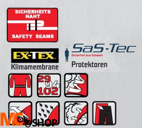 Spodnie tekstylne Buse BORMIO