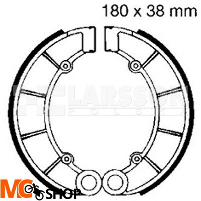 Szczęki hamulcowe komplet EBC 320 4200042 Honda CB 750