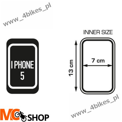 GIVI S955B Etui / uchwyt na smartphone / Iphone 5