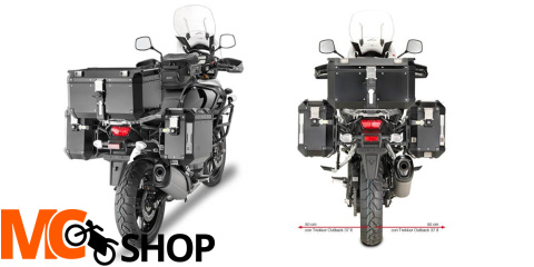 GIVI PL3105CAM stelaż boczny OUTBACK do V-Strom 1000
