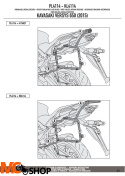 GIVI PL4114 stelaż boczny MONOKEY VERSYS 650 (15-17) 