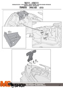 GIVI TB2111 OPARCIE YAMAHA X-MAX 400 (14-17)