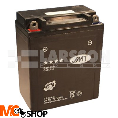 Akumulator żelowy JMT YB12A-A (CB12A-A) 1100342 Yamaha XJ 550, SR 250
