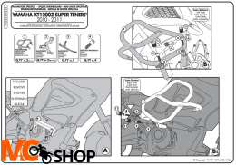 Kappa KN355 Gmole Yamaha XT 1200 Z/ZE Super Tenere