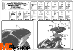 Kappa K215 Stelaż Centr. Honda Pan European St 1300 (02 > 12)