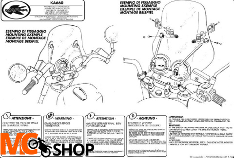 Kappa KA660 Szyba Uniwersalna