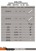 KAPPA A6106A MOCOWANIE SZYBY KYMCO AGILITY R16+ ('14)