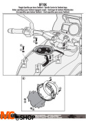 Kappa BF19K Pierścień mocujący tanklock BMW G 650