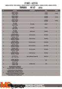 KAPPA KZ2118 STELAŻ centralny YAMAHA MT-07 '14