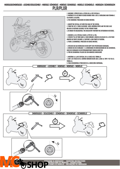 KAPPA KLR2119 STELAŻ boczny YAMAHA XTZ 1200 Z/E SUPER TENERE