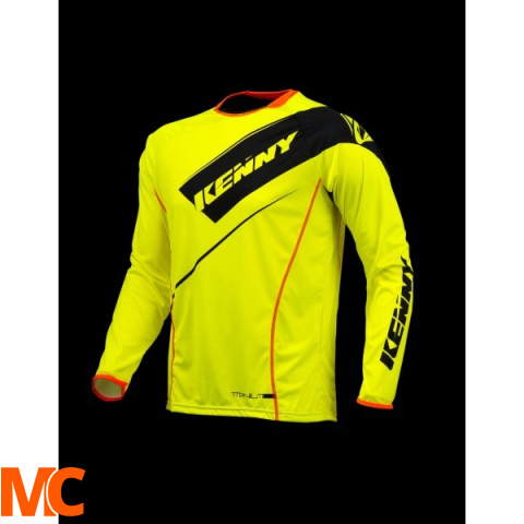 Koszulka Kenny Titanium żółto-neonowa