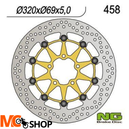 NG TARCZA HAMULCA PRZÓD SUZUKI GSXR600/750 NG458