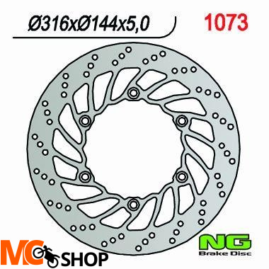 NG TARCZA HAMULCOWA PRZÓD HONDA ST 1100 (96-01) NG1073