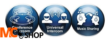 Interkom SENA SMH10D-11 DO 900M + 2x mic (2szt)