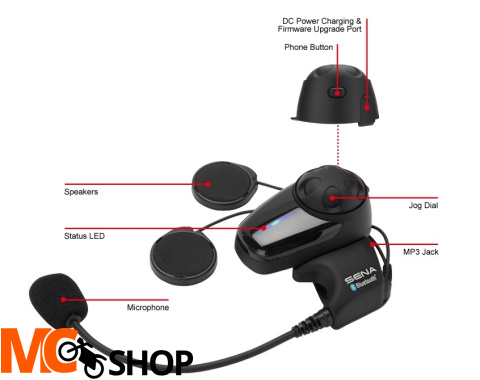 Interkom Uniwersalny Sena SMH10 DO 900M (2 szt)