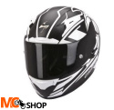 SCORPION KASK EXO-2000 EVO AIR TRACK MAT BK-WH