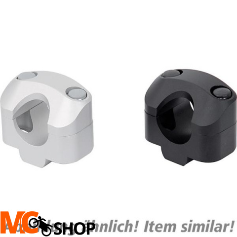 SW-MoTech Handlebar clamps 22 on 28 mm handlebar schw. Speed Triple 10 50180540040