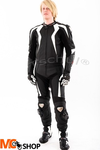 Kombinezon 2 częściowy męski TSCHUL 747 czarno-biały