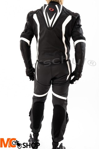 Kombinezon 2 częściowy męski TSCHUL 747 czarno-biały