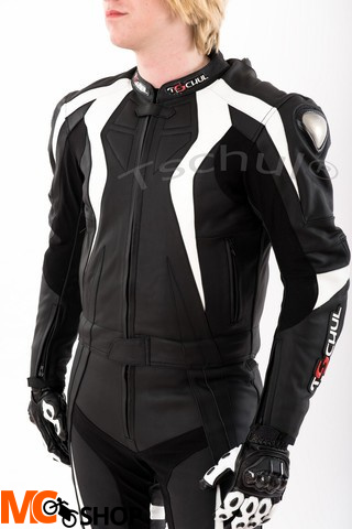 Kombinezon 2 częściowy męski TSCHUL 747 czarno-biały