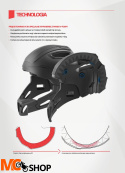 Kask crossowy LEATT GPX 6.5 V1 Carbon Czerwony