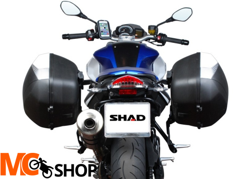 STELAŻ KUFRA BOCZNEGO 3P SHAD BMW F800R - 09/15