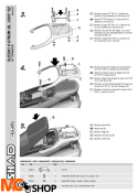 STELAŻ SHAD KSHS0VS12ST SUZUKI V-STROM 1000 - 02/13