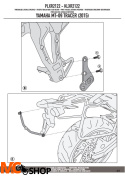 GIVI PLXR2122 V35/K33 YAMAHA MT-09 TRACER