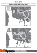 GIVI TN1144 GMOLE DOLNE HONDA CRF1000L AFRICA TWIN