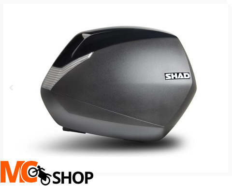 NAKŁADKA KUFRA SHAD SH36 CZARNA kpl 2 sztuki