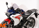 Szyba MRA HONDA CBR 250 R 2011 - forma - R1 (przyciemniana)