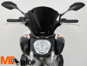 Szyba MRA YAMAHA FZ-07 / MT-07 2014- forma - NR8 (czarna)