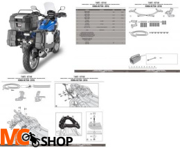 KAPPA KZ1146 STELAŻ KUFRA CENTRALNEGO HONDA NC 750X 16