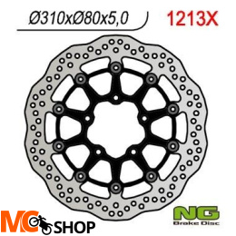 NG1213X TARCZA HAMULCOWA KAWASAKI ZX6R 636 13-16, Z800 12-16, ZX10R 08-15, Z1000 15-16, ZZR1400 06-16, GTR1400 07-16, ZX14 07-1