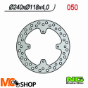 NG050 TARCZA HAMULCOWA HONDA XR 600R (85-90) (240x118x4)