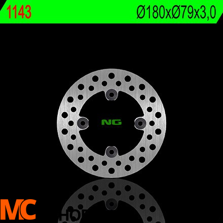 NG1143 TARCZA HAMULCOWA KAWASAKI KX 65 '00-16, SUZUKI RM 65 '03-05