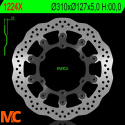 NG1224X TARCZA HAMULCOWA KTM 450/525/560 SMR, HUSQVARNA (310X127X5) (6X6,5MM)