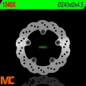 NG1340X TARCZA HAMULCOWA TYŁ HONDA CB 650 '14-'15, INTEGRA 670 '12-'13, CTX 700 '13-'15 (240X5) (5X10,5MM)