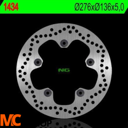 NG1434 TARCZA HAMULCOWA BMW R1200 GS '13-'15, R 1200RT '14-'15, R 1200RS '16 (276X136X5) (5X10,5)