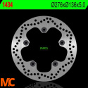 NG1434 TARCZA HAMULCOWA BMW R1200 GS '13-'15, R 1200RT '14-'15, R 1200RS '16 (276X136X5) (5X10,5)