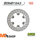 NG163 TARCZA HAMULCOWA YAMAHA DT 50R 00-02 (230X112MM) (230x112x4)