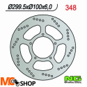 NG348 TARCZA HAMULCOWA SUZUKI VL 1500 LC (299x100x6)