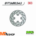 NG363 TARCZA HAMULCOWA POLARIS PREDATOR 500 (178x63x4)