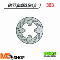 NG363 TARCZA HAMULCOWA POLARIS PREDATOR 500 (178x63x4)