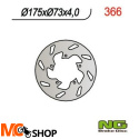 NG366 TARCZA HAMULCOWA GILERA, PIAGGIO (175x73x4)