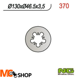 NG370 TARCZA HAMULCOWA GAS GAS TXT 125-321 (130x46x3,5)