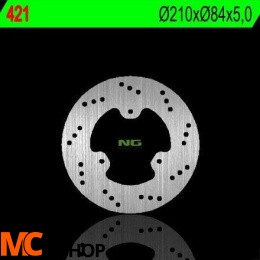NG421 TARCZA HAMULCOWA YAMAHA SZR 660 '95-'01, FZR 400 '87-'92 (210X84X5) (3X8,5MM)