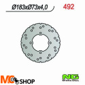 NG492 TARCZA HAMULCOWA POLARIS SCREMBLER 400/500 (183x73x4)