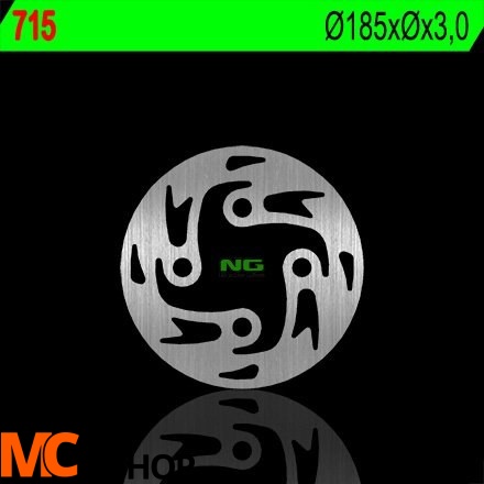 NG715 TARCZA HAMULCOWA GAS GAS TXT 125/200/250/280/300/350 (185x-x3)