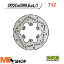 NG717 TARCZA HAMULCOWA MALAGUTI 125/150/180/200/250/400 (220x89,6x4)